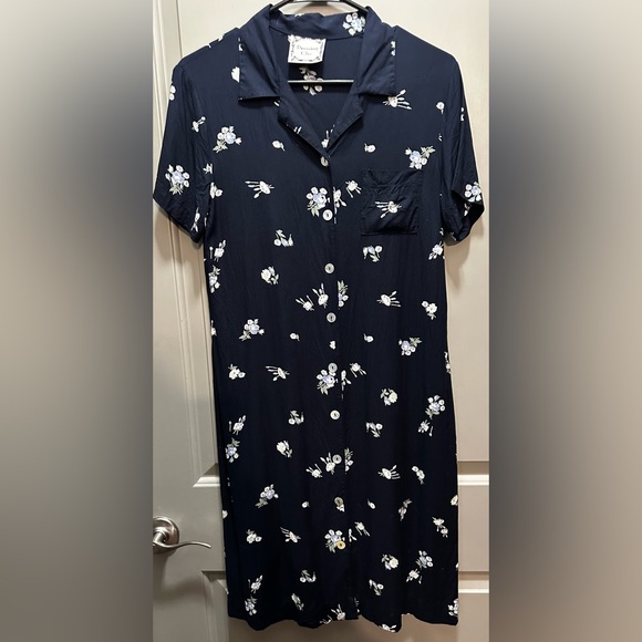 Dressing Clio Dresses & Skirts - Dressing Clio Size M Rayon Shirt Dress EUC